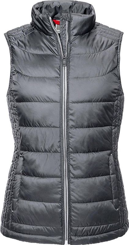 Russell - Nano Gewatteerde Bodywarmer - Strijkijzer - Polyester - Eco-efficiënte DuPont Sorona vulling