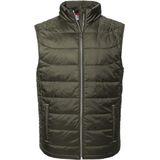 Russell Heren Nano Gewatteerde Bodywarmer (Donkere Olijf)
