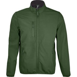 SOLS Heren Radian Soft Shell Jacket (Bosgroen)