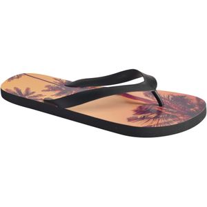 Regatta - Heren Bali Teenslippers (45 EU) (Zonsondergang Palm)