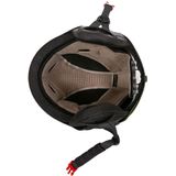 Trespass Volwassenen Skyhigh Beschermende Sneeuwsport Helm (Large) (Zwart/Groen)