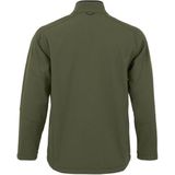 SOLS - Heren Relax Soft Shell Jacket - Donkergroen - Ademend - Winddicht - Waterbestendig