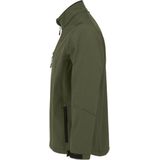 SOLS - Heren Relax Soft Shell Jacket - Donkergroen - Ademend - Winddicht - Waterbestendig