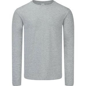 Kariban Heren Organische Raglan Sweatshirt (Grijze Heide)