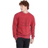 Umbro Large Logo Sweatshirt Rood Man