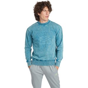 Umbro Large Logo Sweatshirt Blauw Man