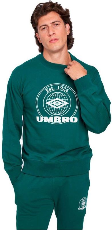 Umbro Collegiate Graphic Sweatshirt Blauw Man