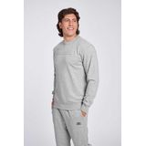 Umbro Embossed Logo Sweatshirt Grijs Man