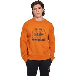 Umbro Collegiate Graphic Sweatshirt Oranje Man