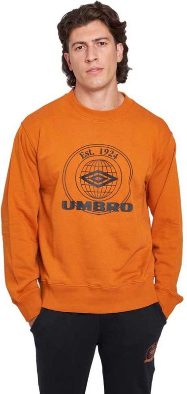 Umbro Collegiate Graphic Sweatshirt Oranje Man