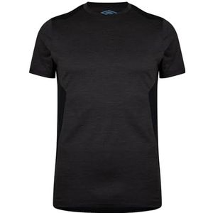 Pro Training Marl Poly Tee Zwart