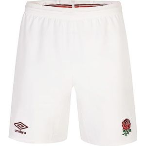 2023-2024 England Rugby Home Replica Shorts (White)