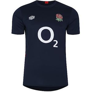 2023-2024 England Rugby Gym Tee (Navy Blazer)