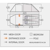 Vango Omega 250 Tunneltent 2-persoons