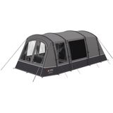 Vango Lismore Air TC 450 Package Familietent - Familie Tunnel Tent 4-persoons - Grijs