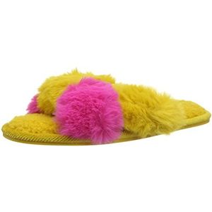 Joules Mabelle Slipper voor dames, Geel, X-Small/Small