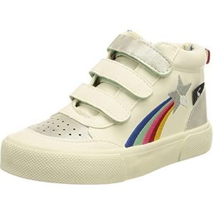 Joules JNR Bailey Sneakers voor meisjes, Wit, 21 EU