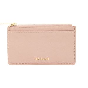 Ted Baker Dames pasjeshouderritsportemonnee Leer - Roze