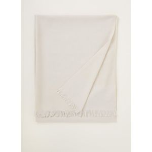 Ted Baker Esteli sjaal met gerafelde zoom en logo 180 x 70 cm
