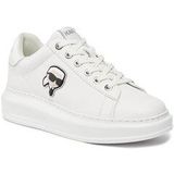 Karl Lagerfeld - Kapri Nft Lo Lace - Sneakers - Wit - Leer