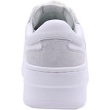 Karl Lagerfeld - Sibilus - Sneakers - Wit - Leer - Vetersluiting - Laag Silhouet
