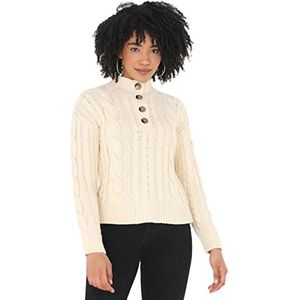 Brave Soul LK-286MOMPOX trui, bruin, normaal voor dames, Bruin, M