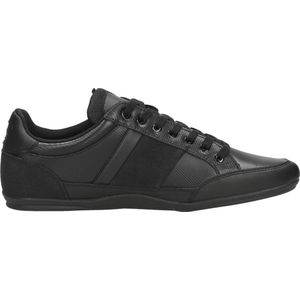 Lacoste Chaymon BL 22 2 cm, herensneaker, zwart/zwart, 40,5 EU