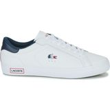 Lacoste - Powercourt Tri - Sneakers - Wit - Leer