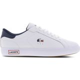Lacoste - Powercourt Tri - Sneakers - Wit - Leer
