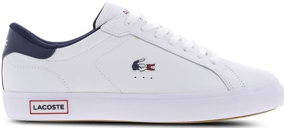 Lacoste - Powercourt Tri - Sneakers - Wit - Leer