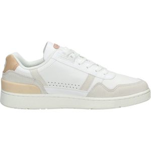 Lacoste T-Clip Vrouwen Sneakers - White/Light Pink - Maat 38
