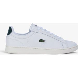 Lacoste Carnaby Pro Mannen Sneakers - White/Dark Green - Maat 40