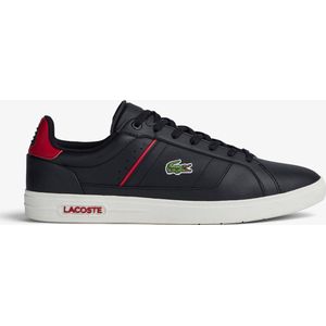 Lacoste Europa Pro Mannen Sneakers - Black Red