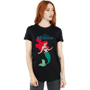 Disney Dames Dames De Kleine Zeemeerminlijn Ariel Katoenen Vriendje T-shirt