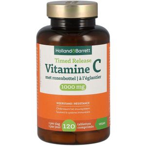 Holland & Barrett Timed Release Vitamine C 1000mg met Rozenbottel - 120 tabletten