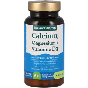 Holland & Barrett Calcium, Magnesium & Vitamine D3 - 60 tabletten