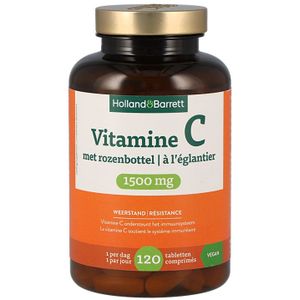 Holland & Barrett Vitamine C Met Rozenbottel 1500mg - 120 tabletten
