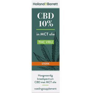 Holland & Barrett CBD Olie Sterk 10% (30ml)