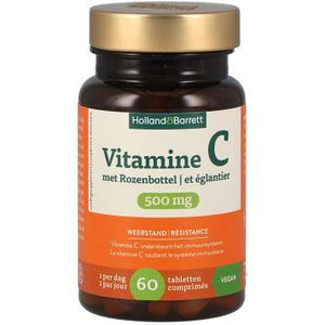 Holland & Barrett Vitamine C met Rozenbottel 500mg - 60 tabletten