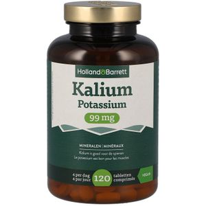 Holland & Barrett Kalium 99mg - 120 tabletten