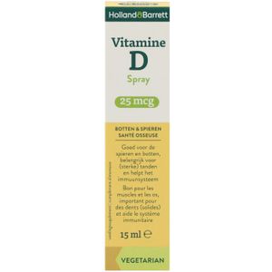 Holland & Barrett Vitamine D Spray 25 mcg - 15 ml
