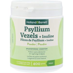 Holland & Barrett Psyllium Vezels  + Inuline Poeder - 400g