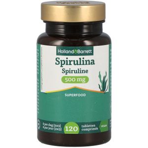 Holland & Barrett Spirulina 500mg - 120 tabletten