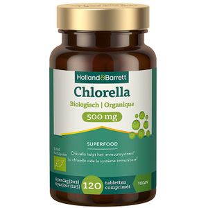 Holland & Barrett Chlorella 500mg - 120 tabletten