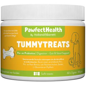 Holland & Barrett PawfectHealth Tummytreats Pre- En Probiotica - 60 soft treats
