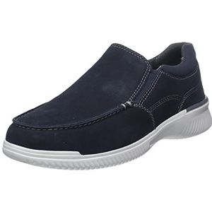 Clarks - Donaway - Schoenen - Marineblauw - Gewaxt Suède