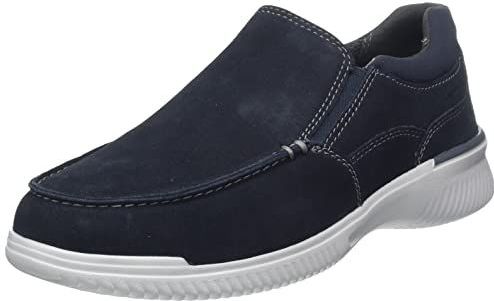 Clarks - Donaway - Schoenen - Marineblauw - Gewaxt Suède