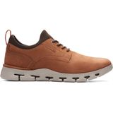 Sneaker Clarks Men Nature X Two Dark Tan Nubuck-Schoenmaat 44