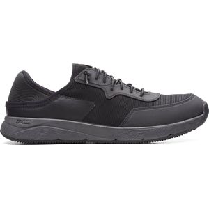 Clarks Davis Low Heren Sneakers - Black Combi - Maat 43