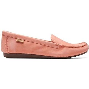 Clarks Dames Freckle Walk Slipper, perzik nubuck, 39 EU